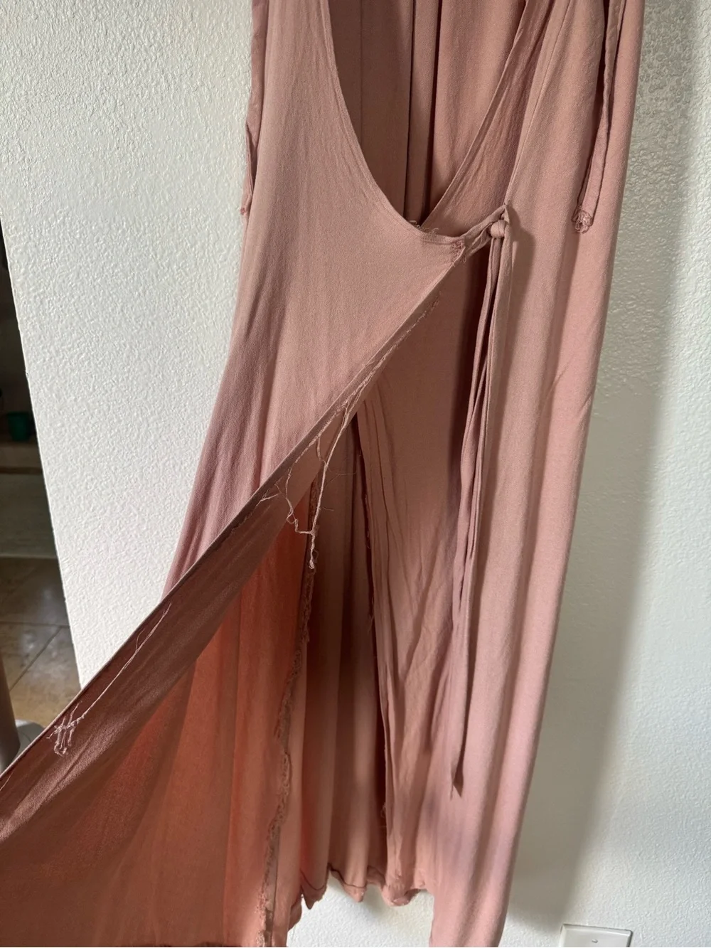 Free People backless raw